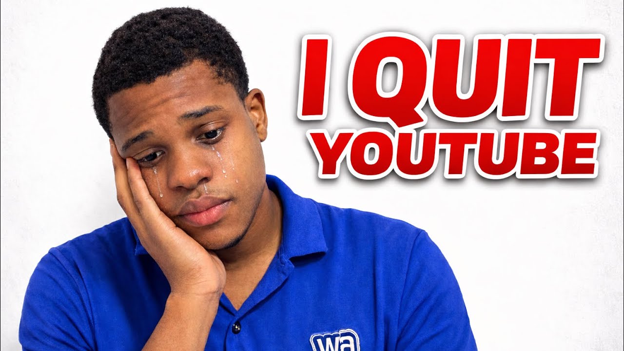 I Quit YouTube&hellip; The Truth No One Tells Small Creators