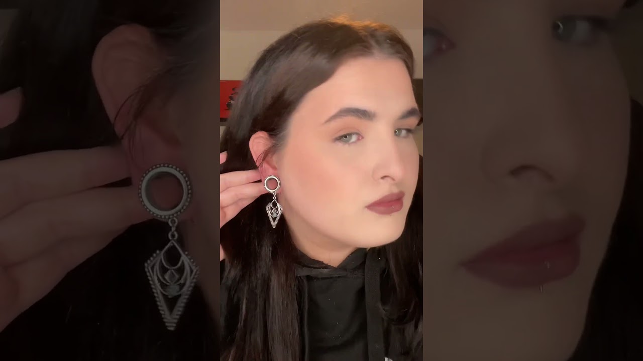 Custom plugs haul #customplugs #stretchedears #trendingvideo #alternative #tiktok #viralshorts