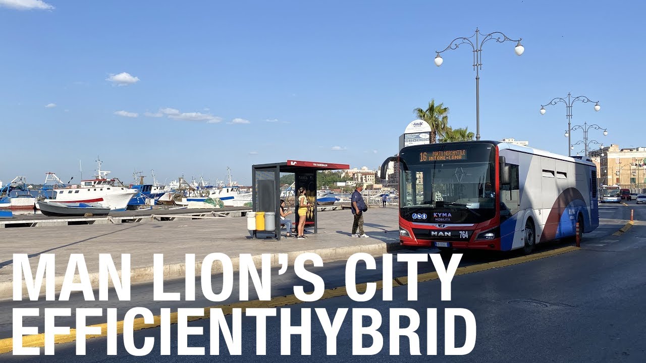 MAN Lion’s City EfficientHybrid per Kyma Mobilità Taranto