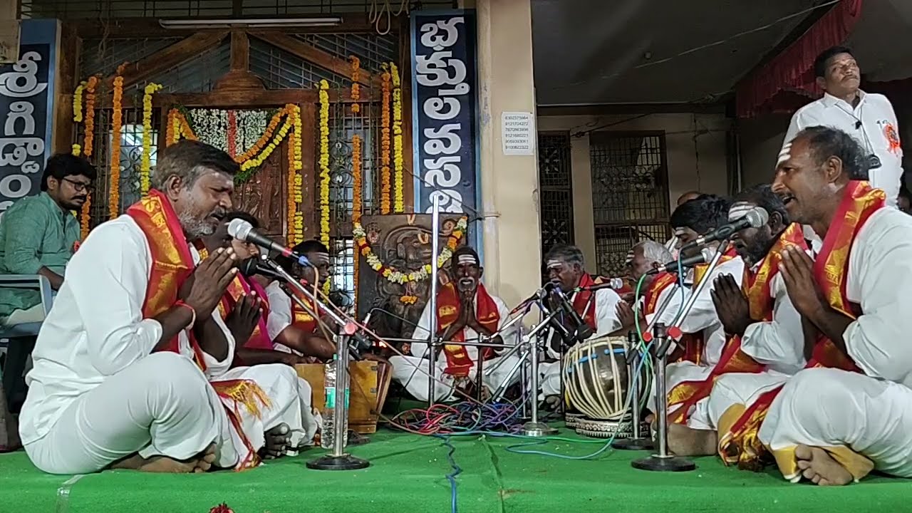 ఉల్చాల semi final మూడు కొత్త శివుని భజన పాటలు_venkatagiri bajana potilu_pathinti ramakrishna