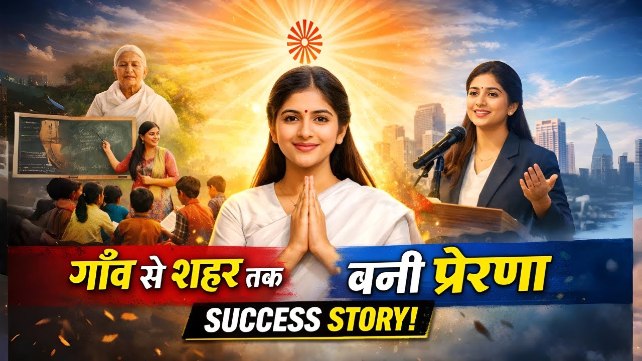 गाँव की लड़की बनी पूरे शहर की प्रेरणा | सच्ची शक्ति ध्यान से मिली | Motivational Story | Bk Story 