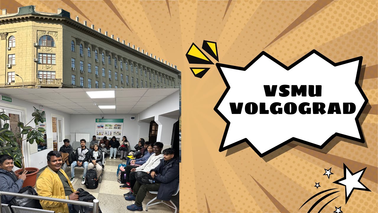 Volgograd State Medical University🇷🇺 | Indian Students | Mbbsrussia | Mbbsabroad | Russia | Medical🩺