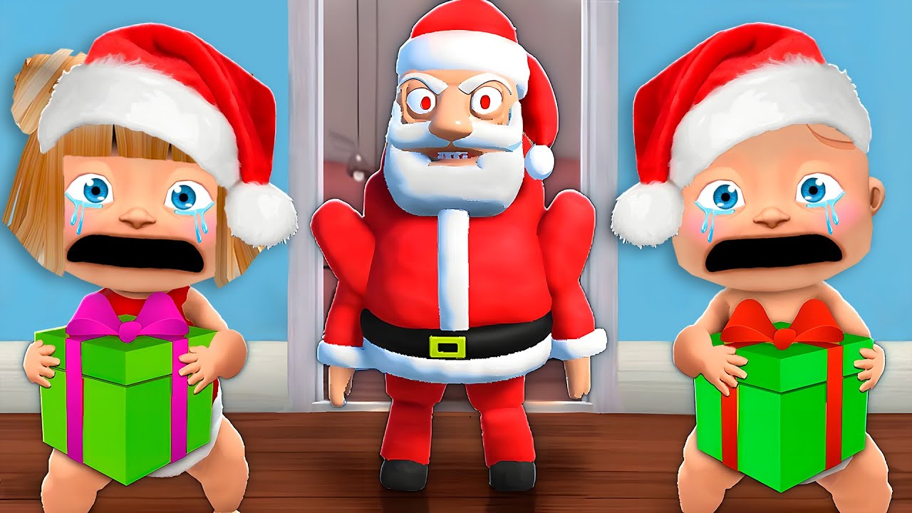 BEBEK OLDUK NOEL BABA BİZİ KA&Ccedil;IRDI!