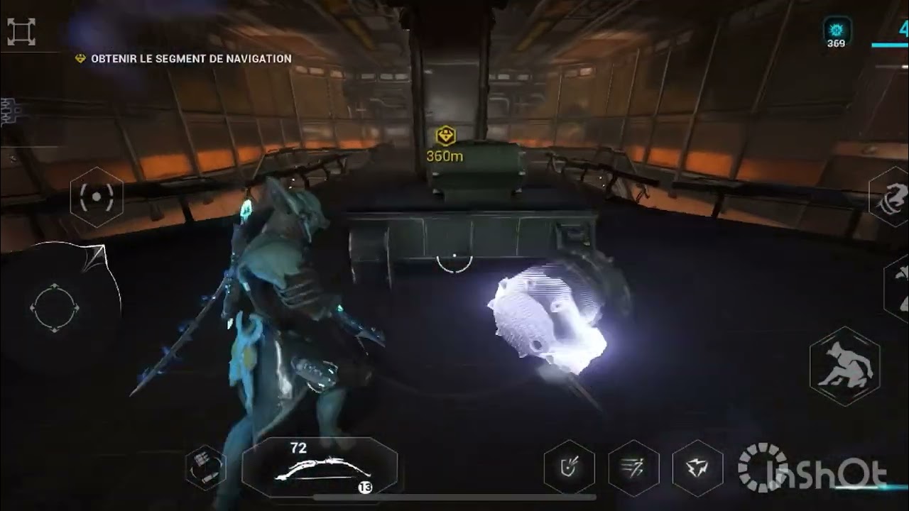 Warframe mobile - Récupérer le fragment de navigation !