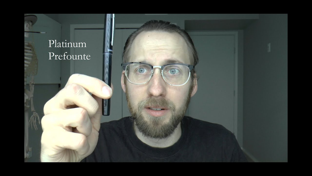 Обзор перьевой ручки Platinum Prefounte