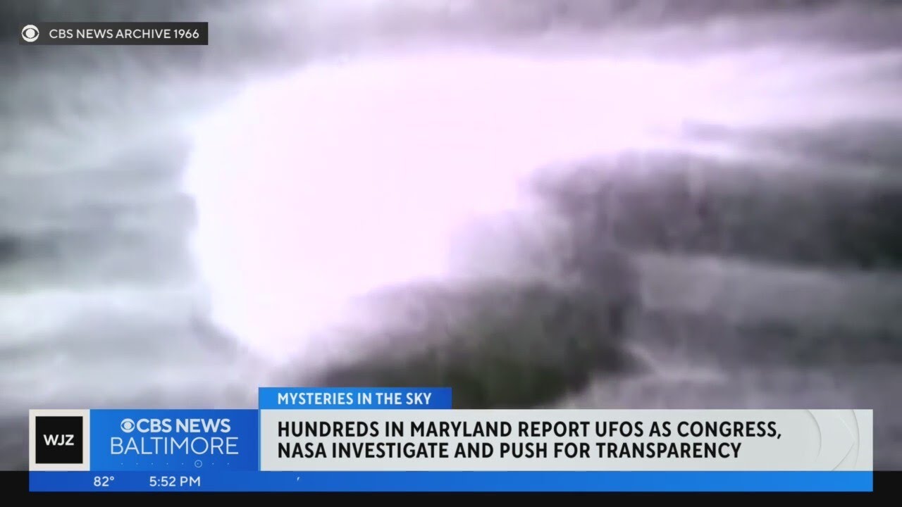 Hundreds in Maryland report UFO sightings as Congress, NASA investigate, push for transparency