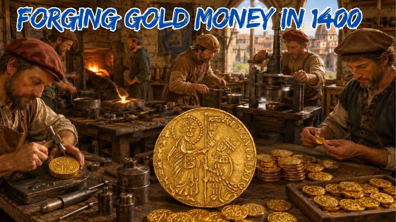 Inside the Ducat: The Venetian Gold Coin That Marco Polo Carried to Kublai Khan (Full Process)