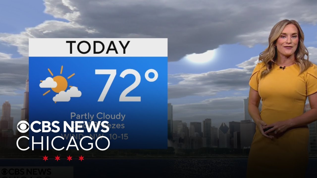 Highs in the 70s on Monday in Chicago