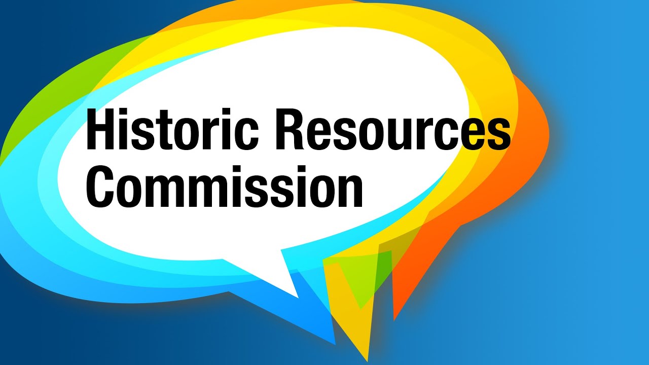 Historic Resources Commission – March 11, 2026