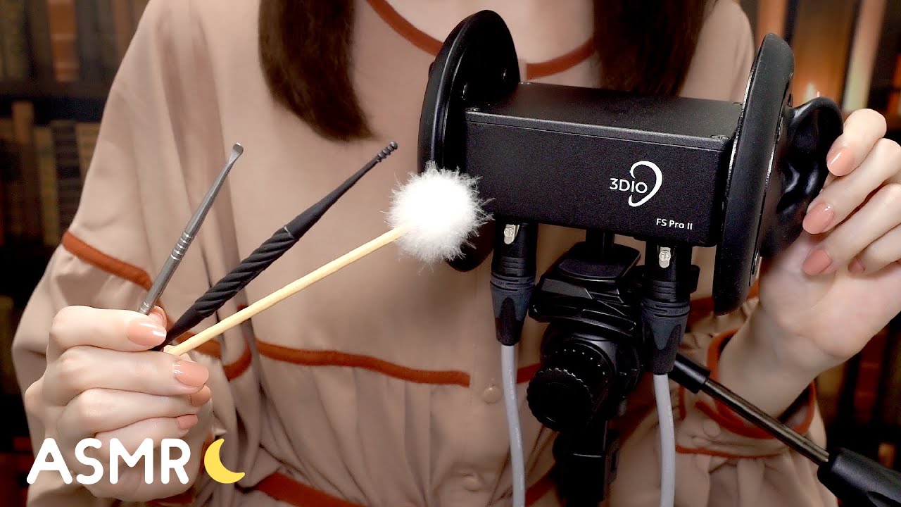 [ASMR] 11月版 囁き声で耳かき雑談#8 / Ear Cleaning