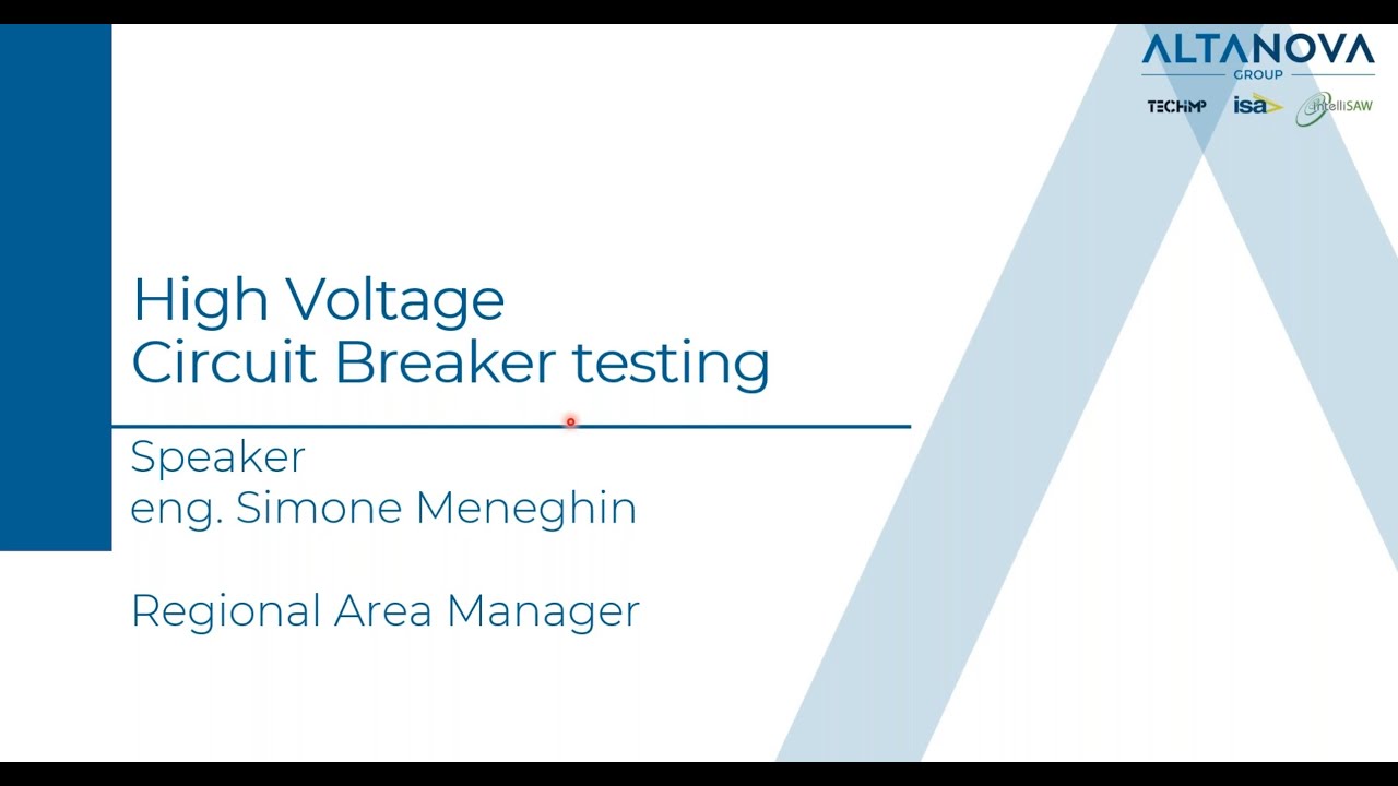High Voltage Circuit Breaker testing