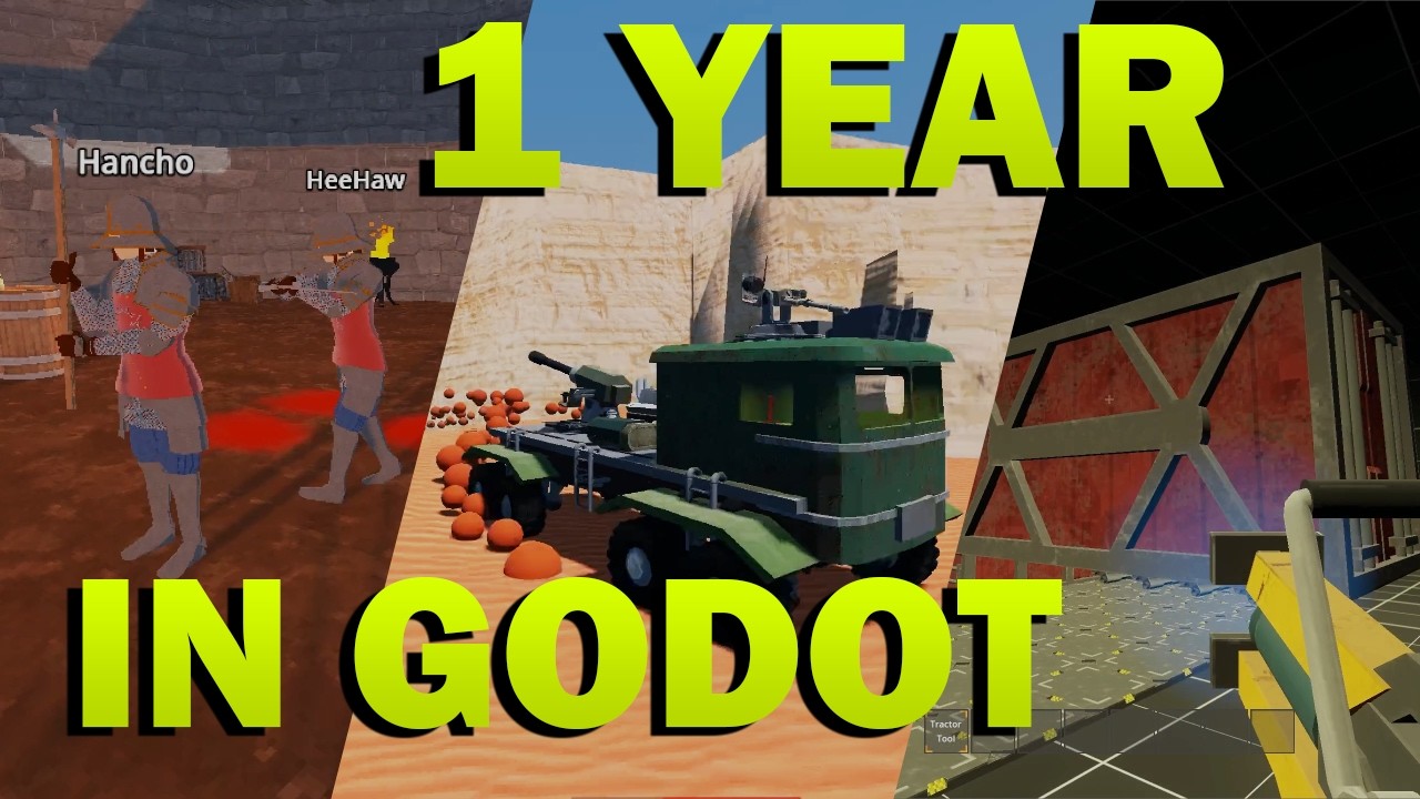 One Year Learning Godot and Why I Love It