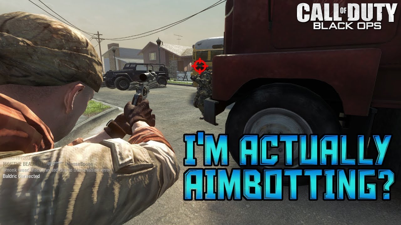 AIMBOT ONE TAPS! - Python Professional Pistol Plays! - BO1 PC 2018