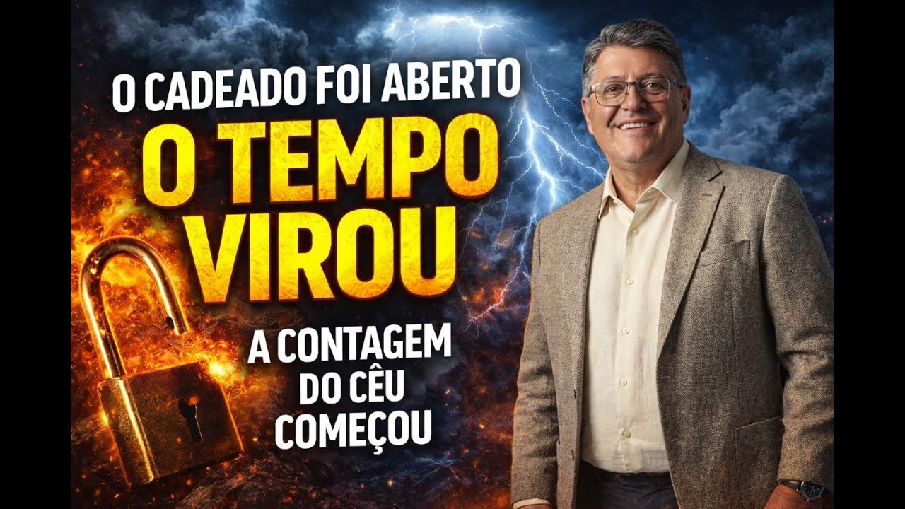 O CADEADO FOI ABERTO - PALAVRA PROFÉTICA PASTOR SANDRO ROCHA - ORAÇÃO MONTE - 24/01/26