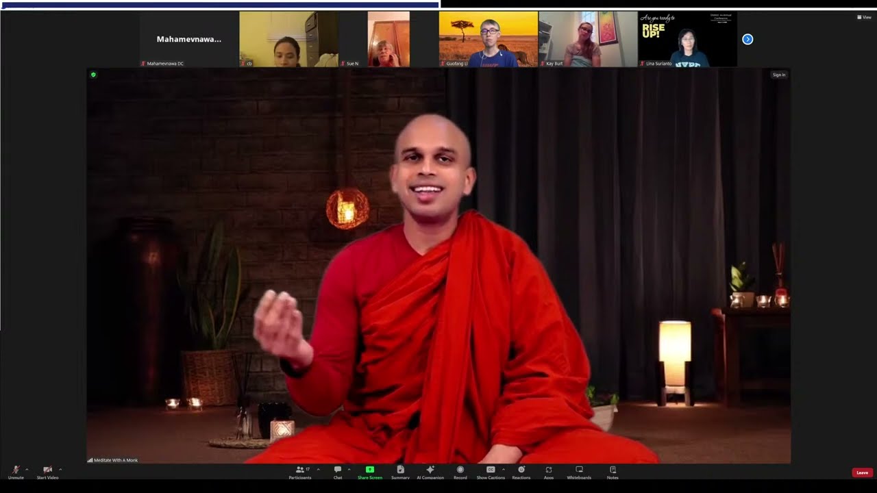 Meditate With A Monk Online - Sep 22