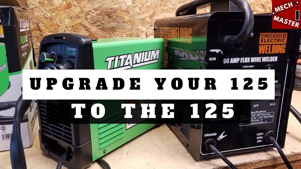 Сварочный аппарат Harbor Freight 125 против флюса Titanium 125: стоит ли обновлять?