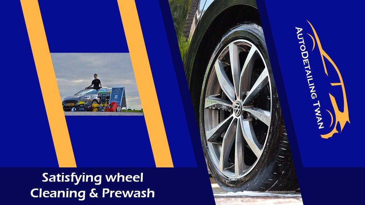 Satisfying Wheel Cleaning & Prewash | Toyota Aygo