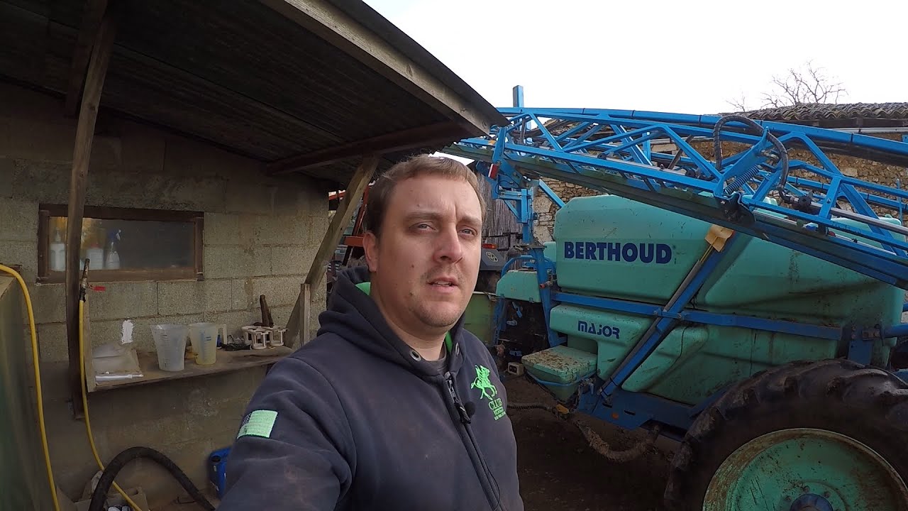 Herbicide dans le blé