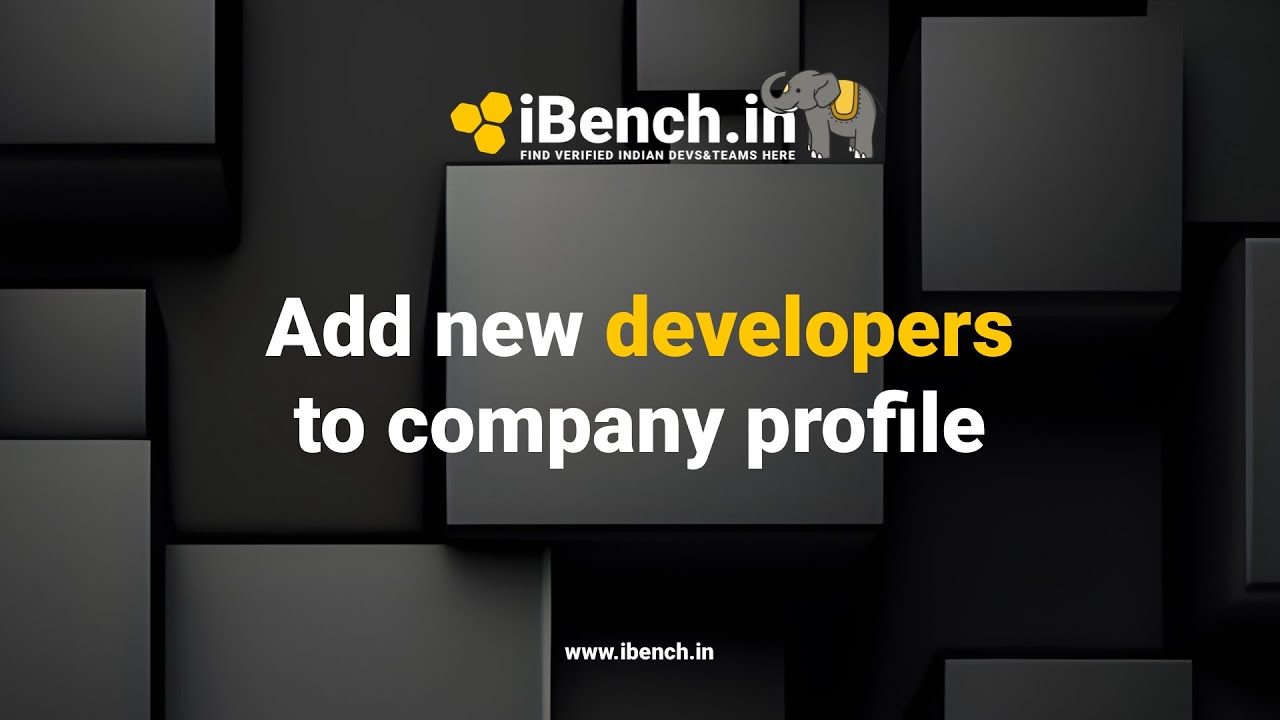 iBench India. Developers. Profiles.