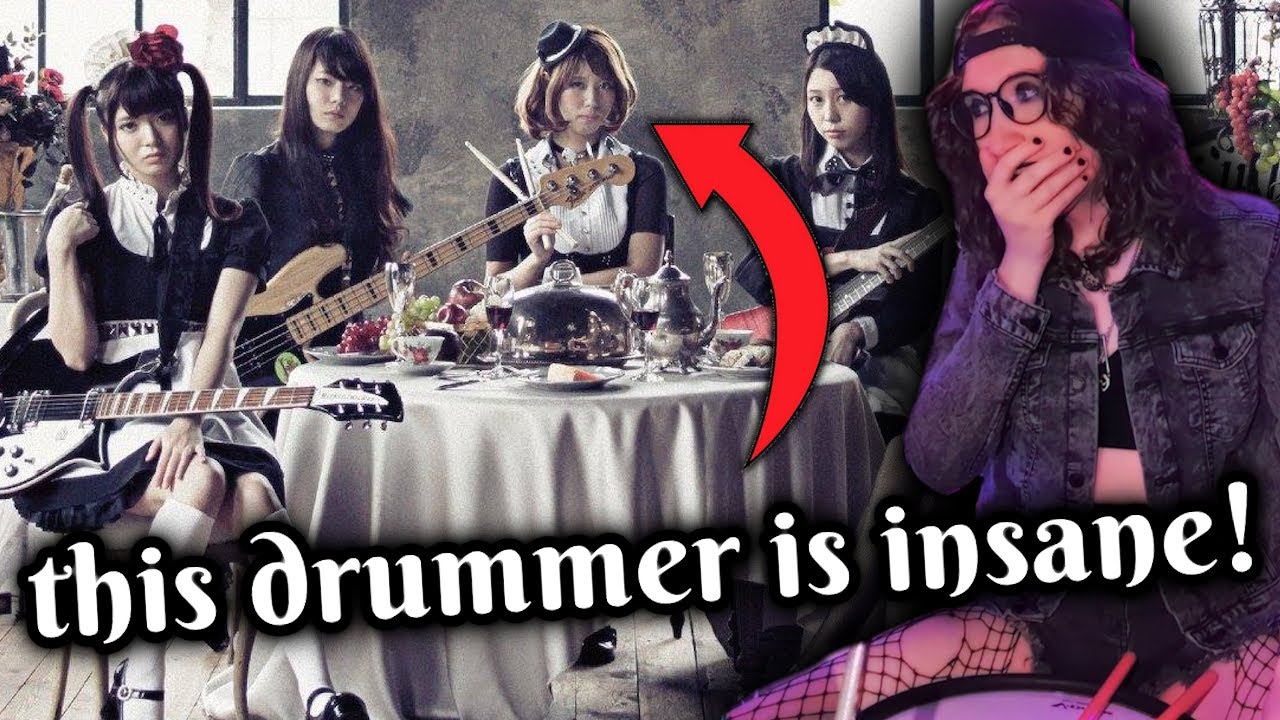 Goth Girl Drummer reacts to BAND-MAID again!