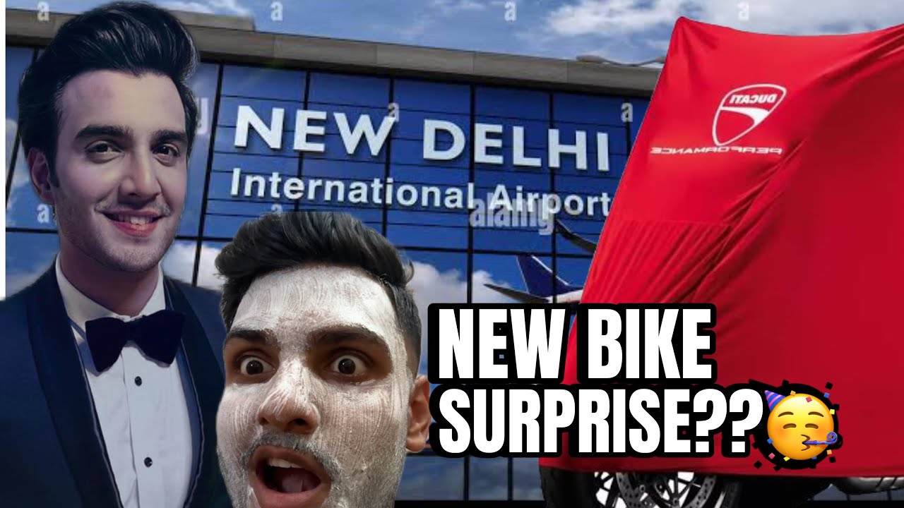 ACTOR ADHIK MEHTA IN TOWN😎✨, (NEW BIKE SURPRISE🥳)