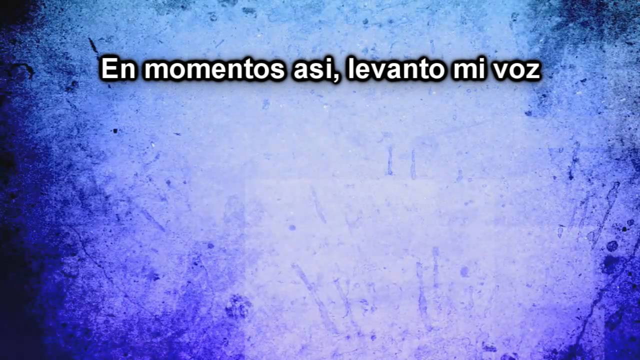 En Momentos asi - Forgiven (Pista) karaoke