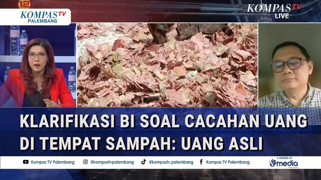 UANG ASLI! Klarifikasi BI soal Cacahan Uang di Pembuangan Sampah Bekasi