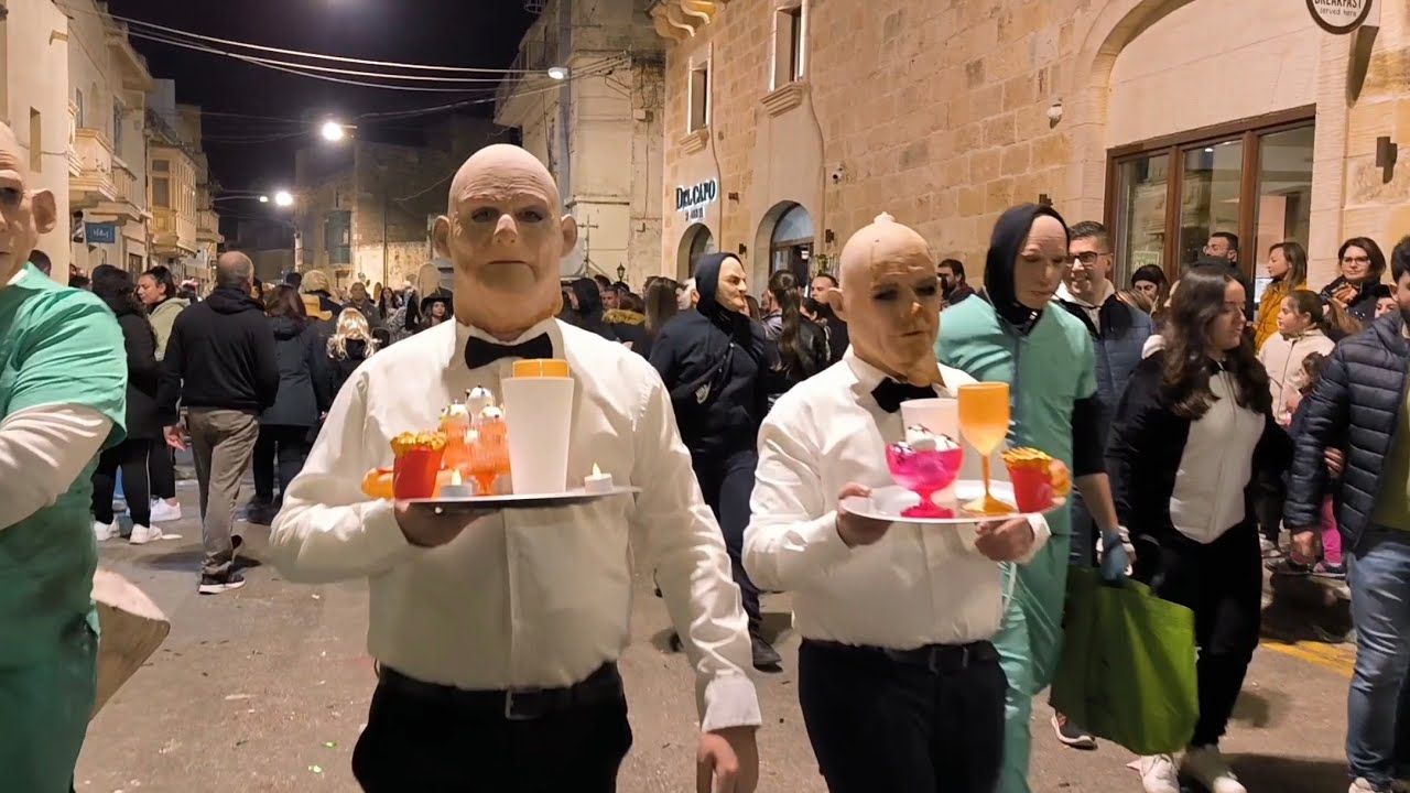 Carnival in Nadur 2025 - Gozo, Malta 🇲🇹 