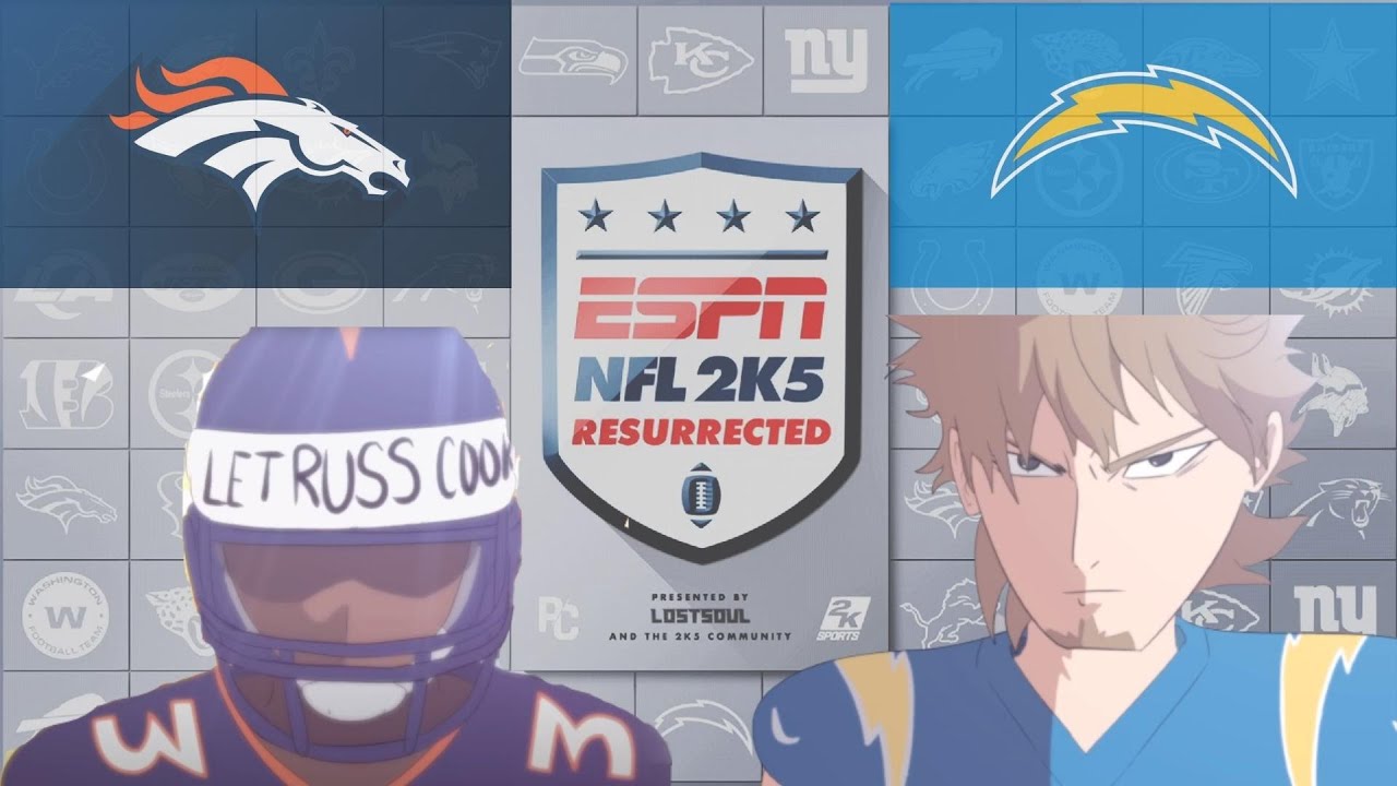 BRONCOS @ CHARGERS - ESPN NFL 2K5R