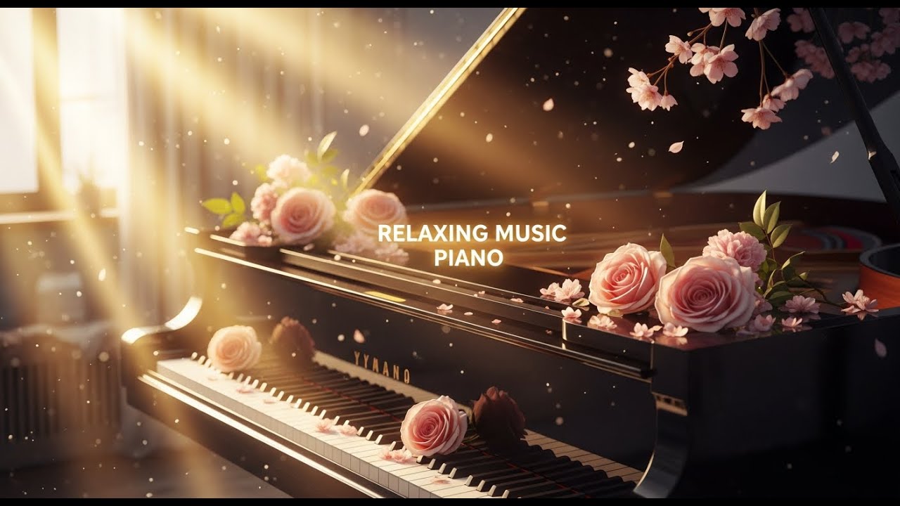 Soft Piano Instrumental to Ease the Mind and Prepare for Sleep 🎧 Relaxing Night Mood