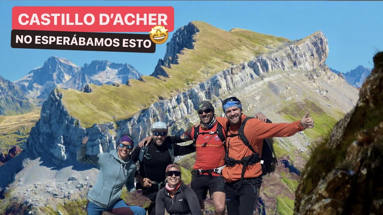 ⛰CASTILLO D'ACHER 🏰 con amigos ( 🌱DESDE SELVA DE OZA 🌱)