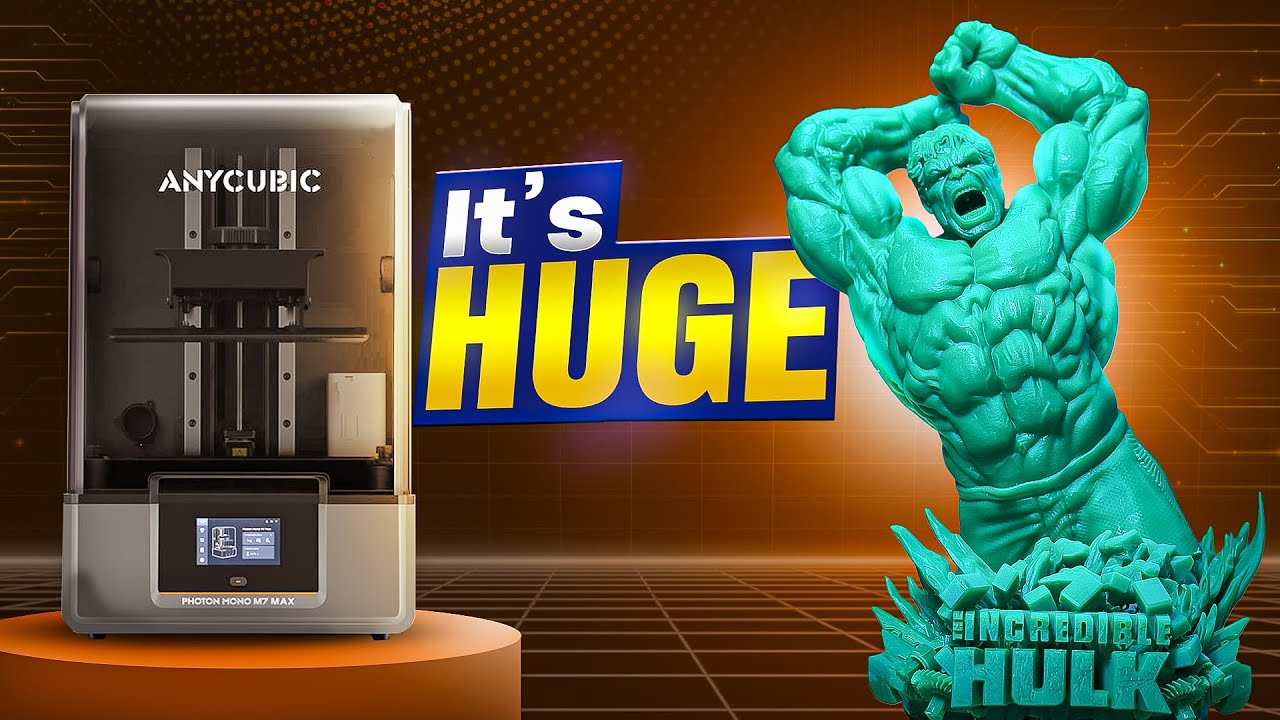AnyCubic Photon Mono M7 Max | Huge Build Volume and what not?