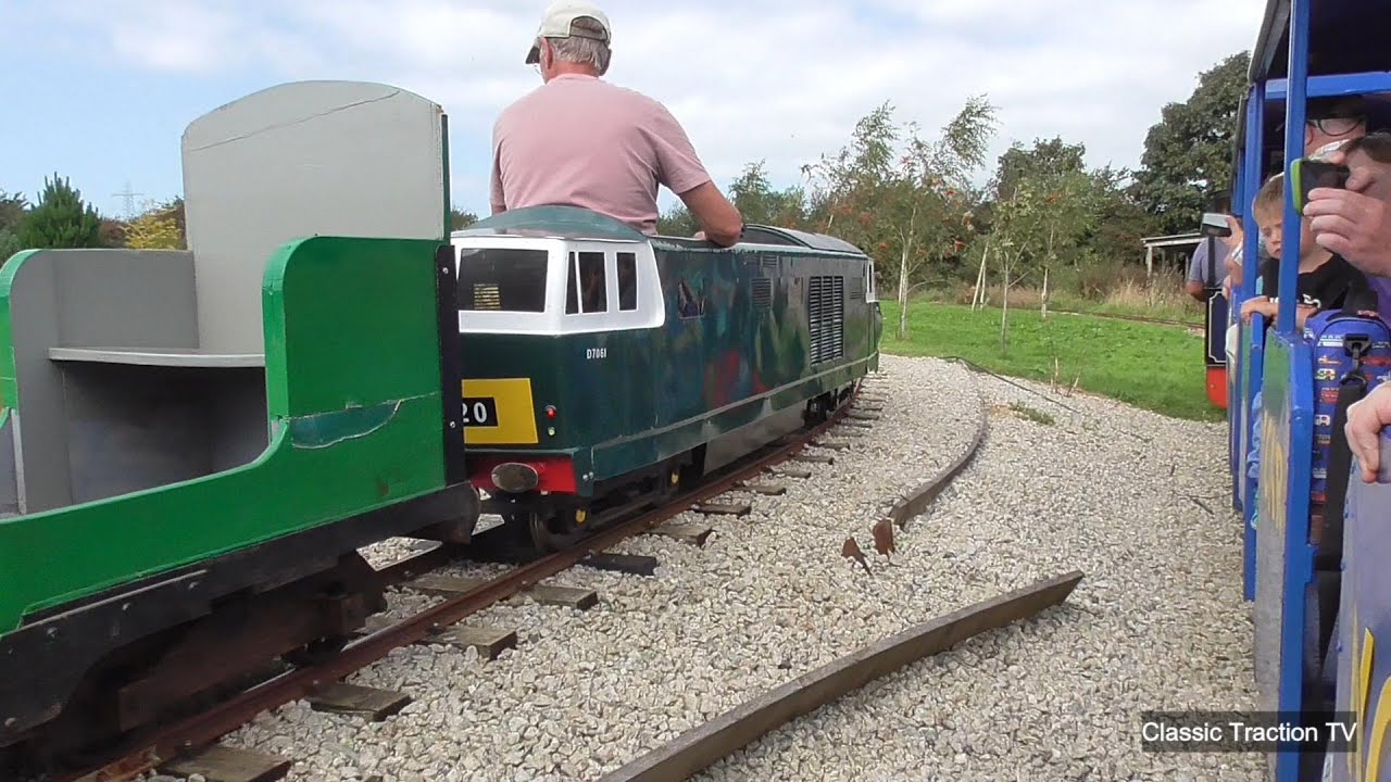 A TRAIN RIDE ON THE NORTH CORNWALL MINIATURE RAILWAY