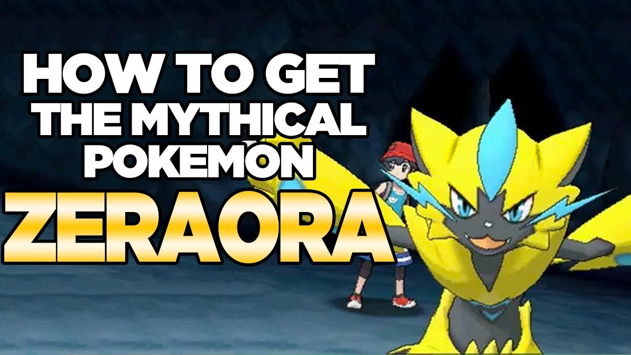 Как получить мифического покемона Зераору для Pokemon Ultra Sun и Moon | Остин Джон играет