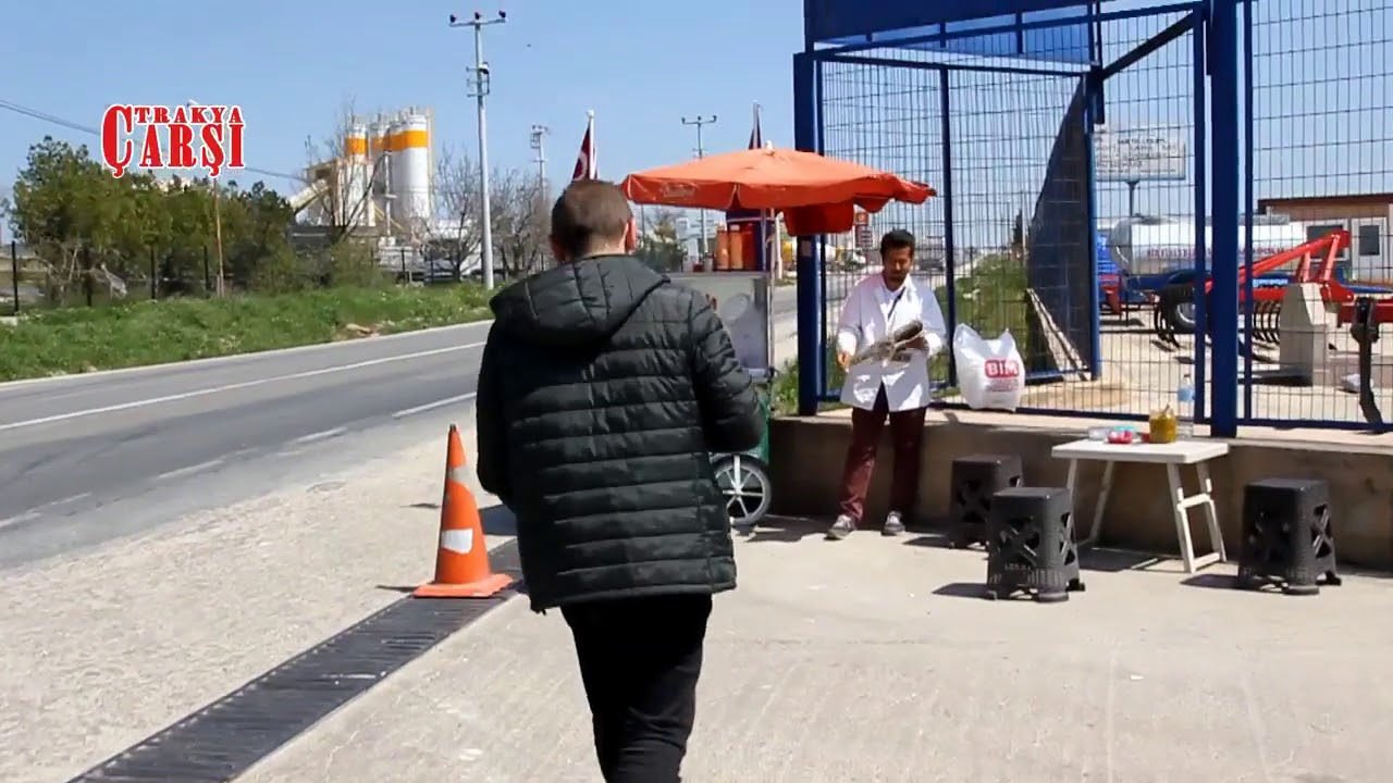 Meşhur kırklareli Pınarhisar pilavcısı faruk usta