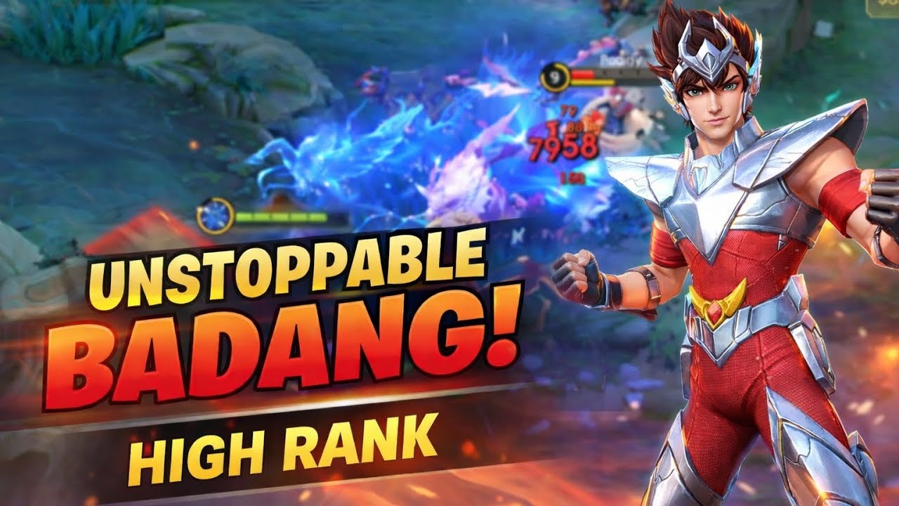 UNSTOPPABLE BADANG in High Rank 😈🔥 | MLBB