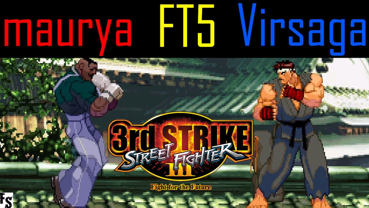 Street Fighter III: Third Strike - maurya [Dudley] vs Virsaga [Ryu] (Fightcade FT5)