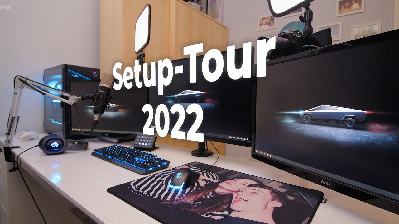 2022 STREAMING / GAMING SETUP TOUR!