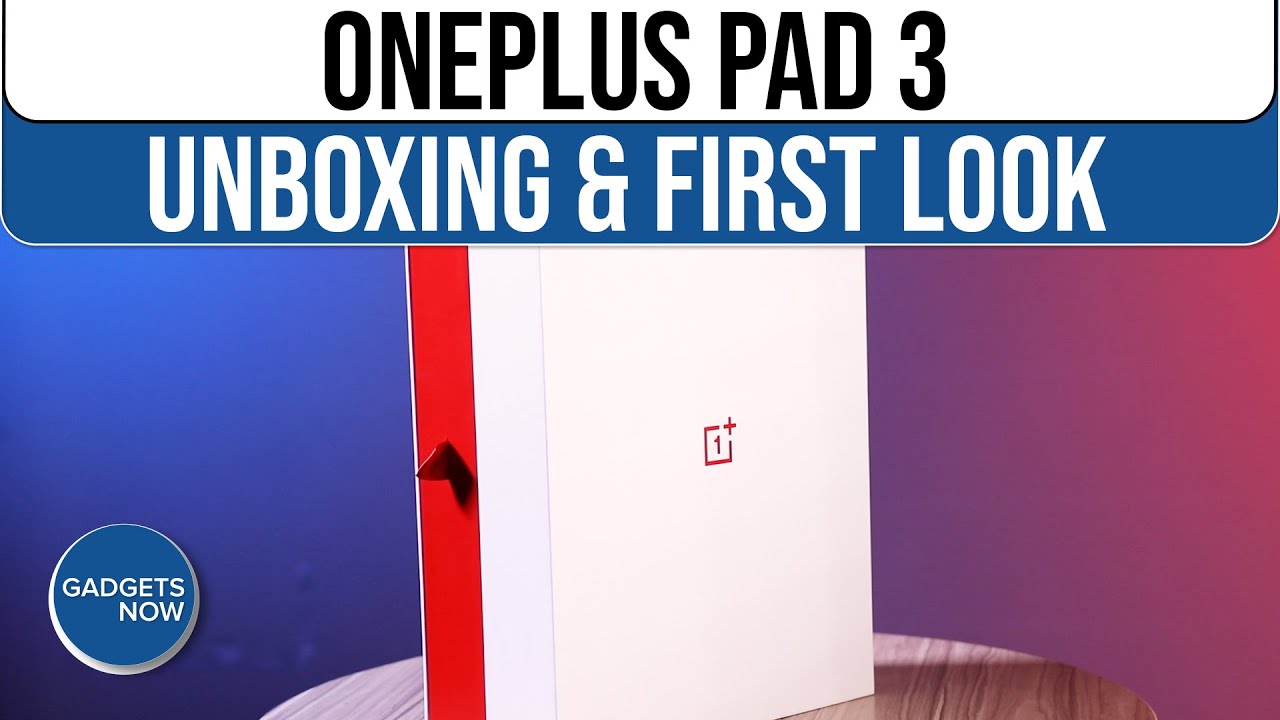 OnePlus Pad 3 Unboxing and first look: What's in the box?