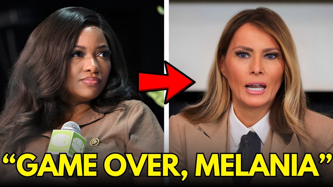 Jasmine Crockett EXPOSES Melania Trump’s CRIMINAL PAST on Live