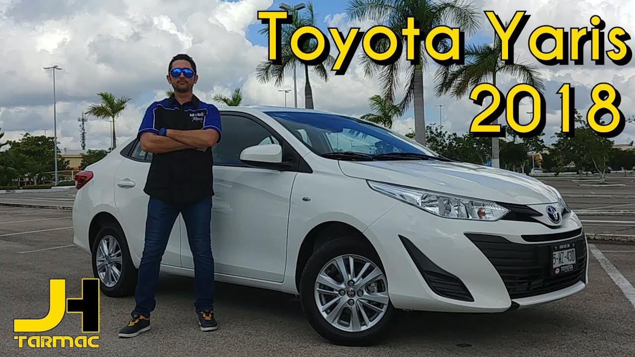 Toyota Yaris 2018  Prueba Fondo! Hace más llevadero el tráfico de la ciudad.