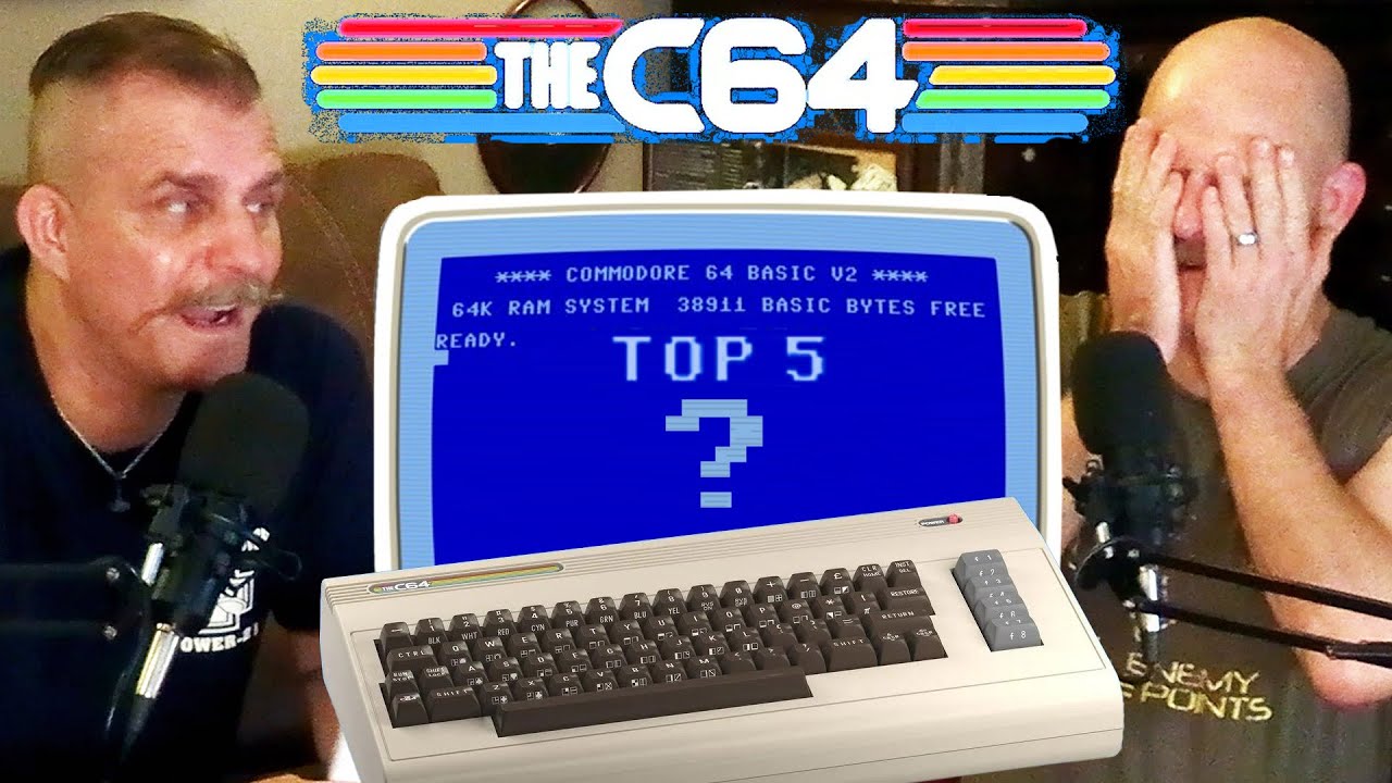 Top five Commodore 64 computer games from the 80s