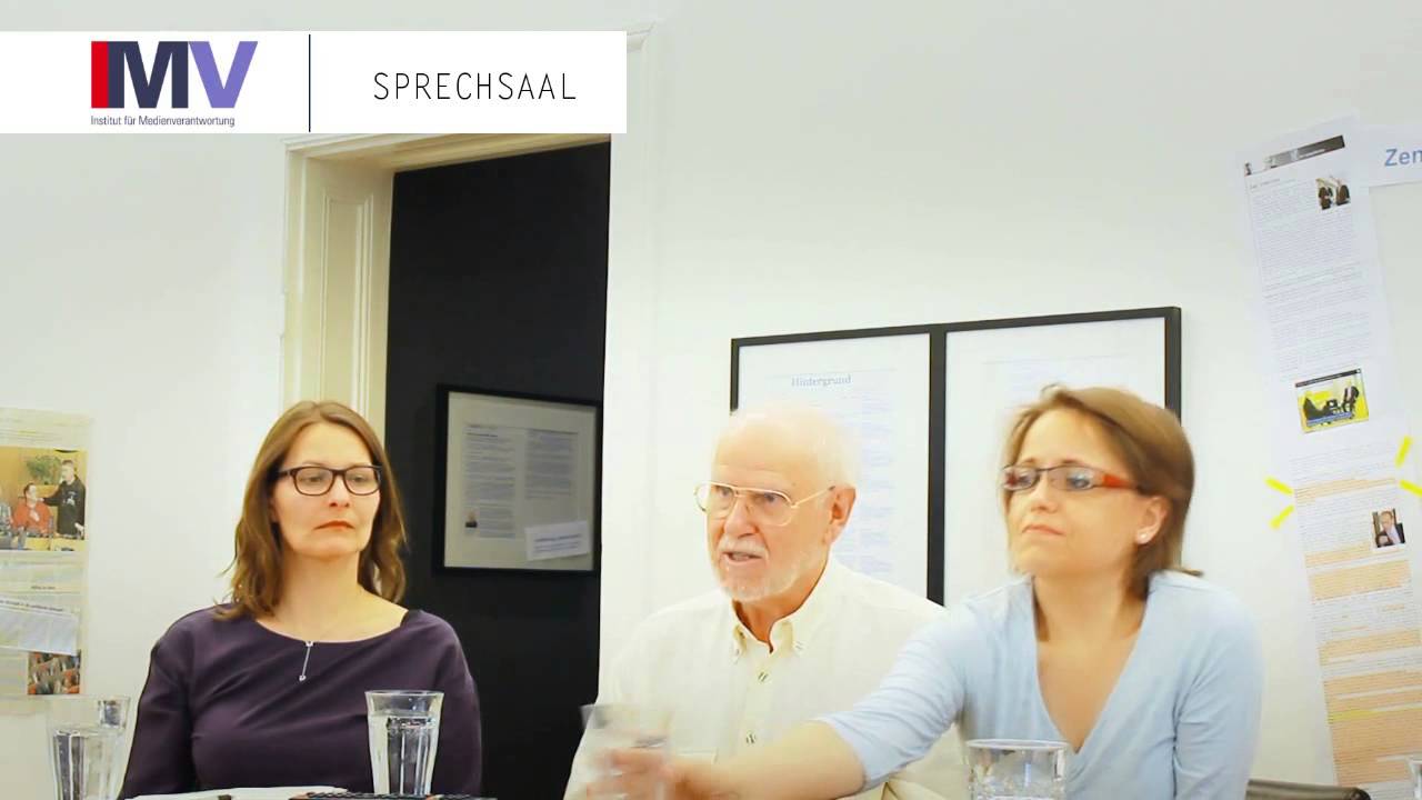 Wohin treiben unsere Medien? Sprechsaal #1 - Sabine Schiffer, Institut f. Medienverantwortung
