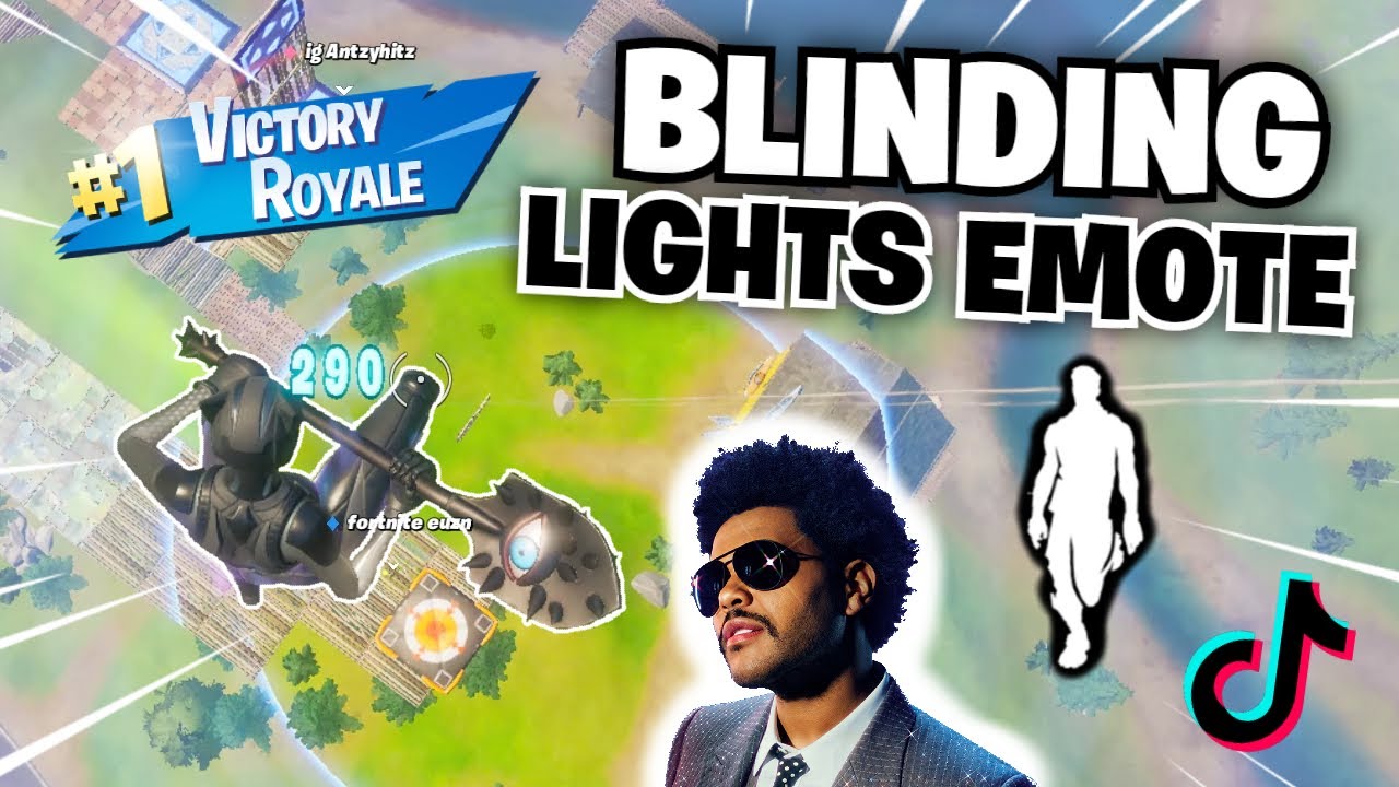 Blinding Lights 💡 Fortnite montage (The Weekend) *NEW BLINDING LIGHTS EMOTE*