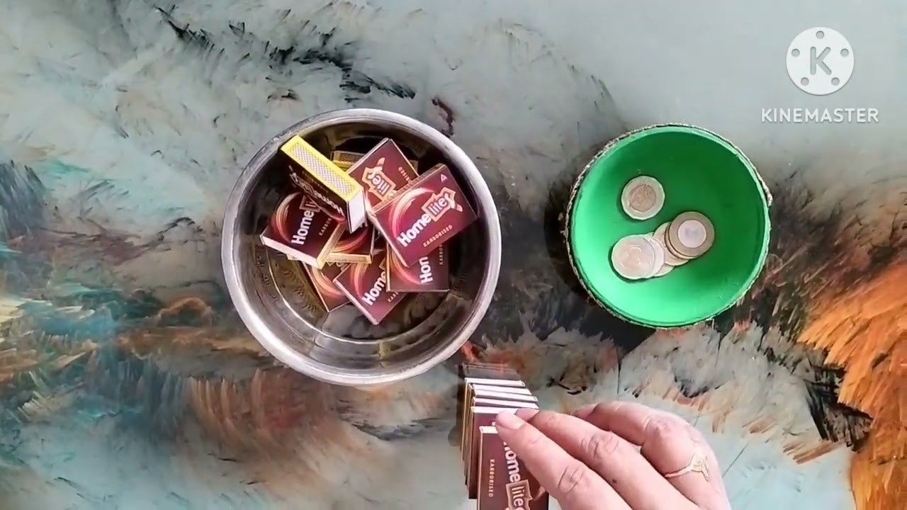 Best balance game/Balancing match box and coin game/one minute kitty party game