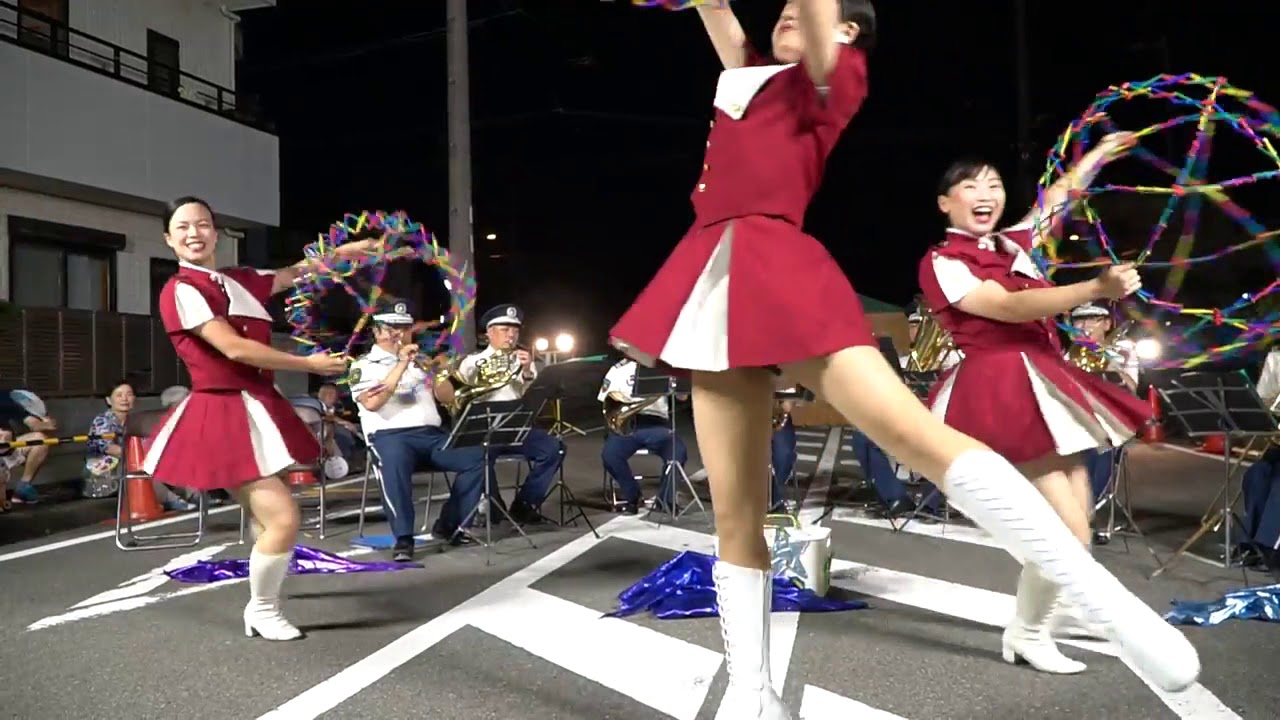 静岡県警察音楽隊 カラーガード隊 ”アンダー・ザ・シー”
