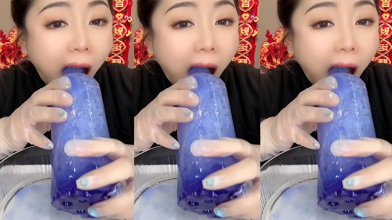 YA Mukbang Ice #mukbangice #eatingsounds