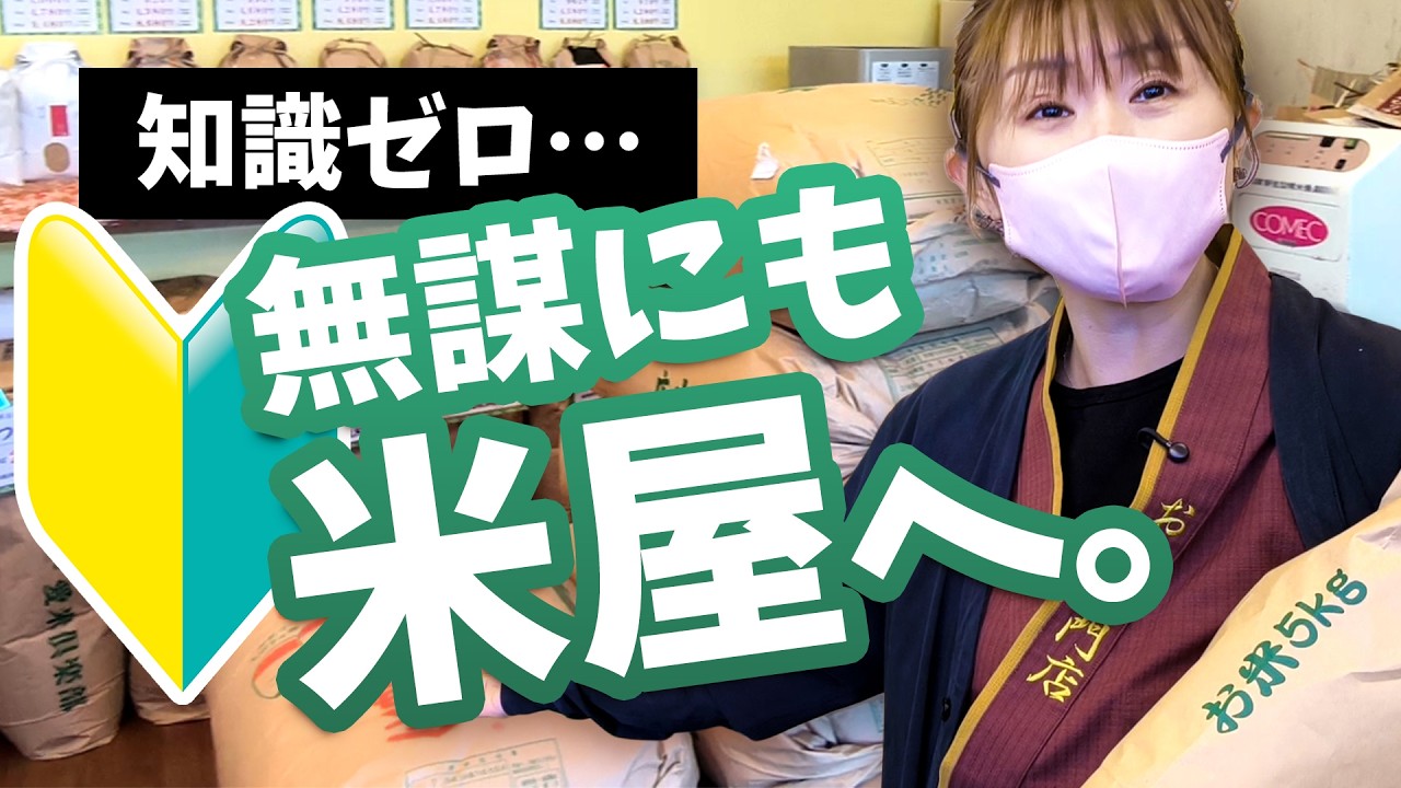 新卒1年目、米屋デビュー完全攻略