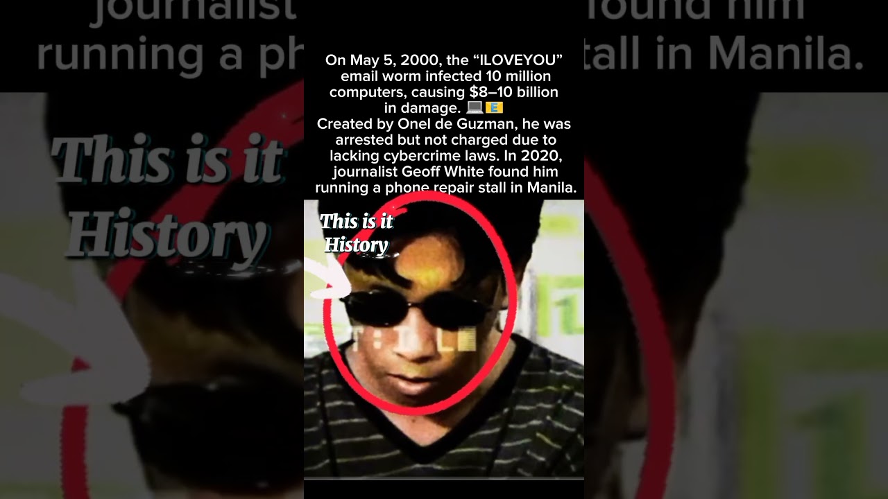 The ILOVEYOU Virus: The Email That Infected 10 Million Computers #viral #shorts