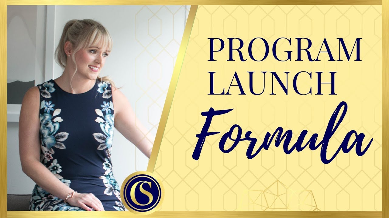 PRODUCT LAUNCH FORMULA - CREATING A SUCCESSFUL PROGRAM LAUNCH